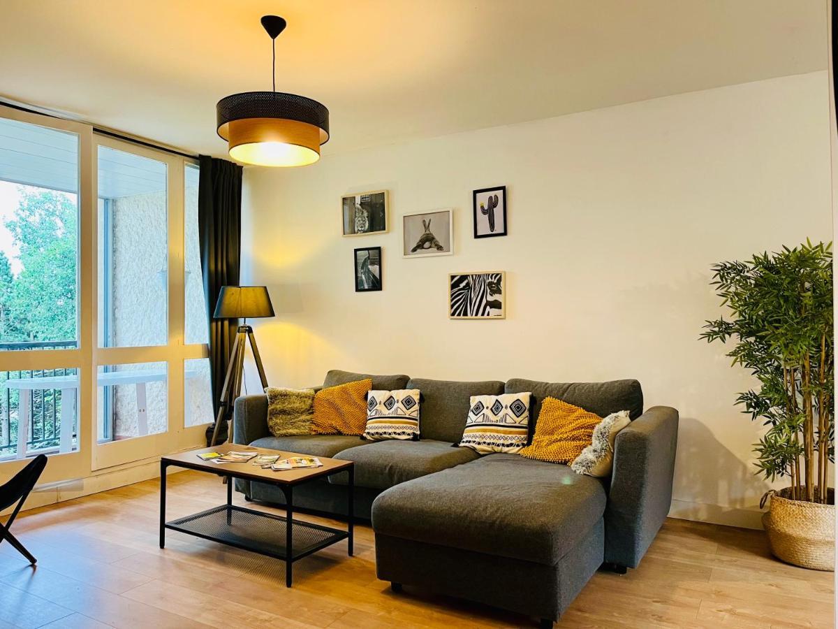 Airelle, bel appartement avec loggia vue montagne Font-Romeu-Odeillo-Via Extérieur photo