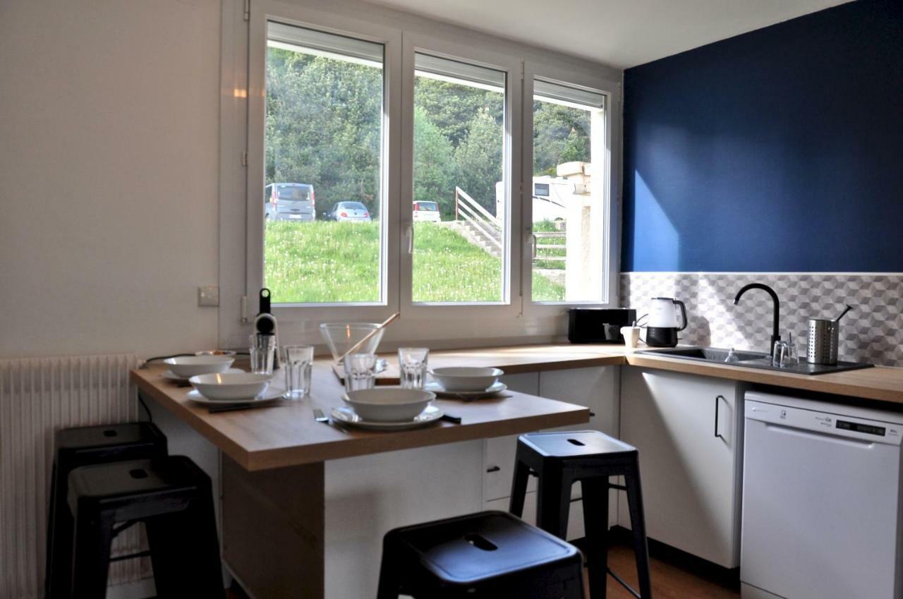 Airelle, bel appartement avec loggia vue montagne Font-Romeu-Odeillo-Via Extérieur photo